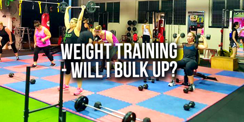 Women Shouldn’t Weight Train Because They Will Bulk Up!