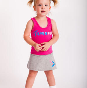 Little MissFit Grey Skort