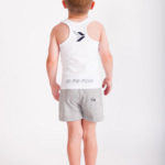 Little Muscles White Racer Back - Image 3