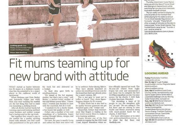 Fit mums teaming up for a brand with attitude