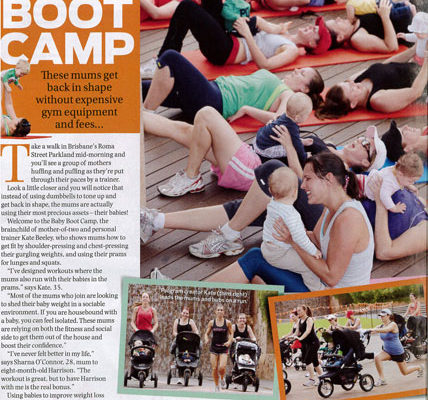 It's Baby Boot Camp