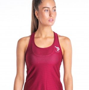 Crimson Racer Back in Mesh
