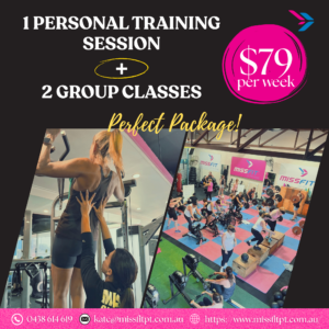 Perfect Package 1 PT + 2 Group Classes Per Week