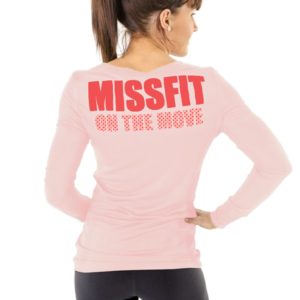Dusty Pink Loose Long Sleeve Tee