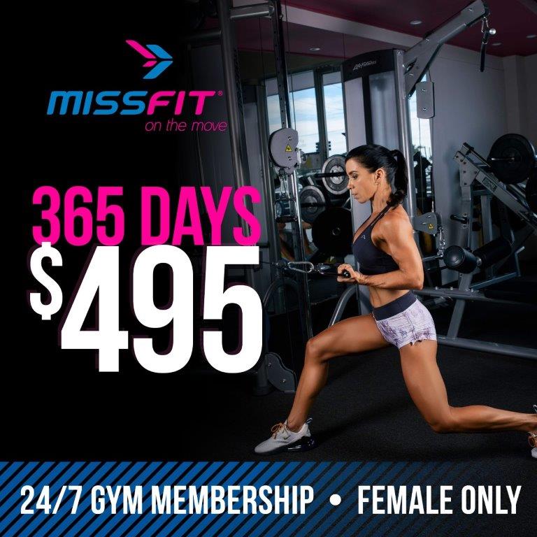 24/7 GYM Offer 365 Days for $495